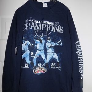 Vintage 2009 Yankees World Series Champs Tee Shirt